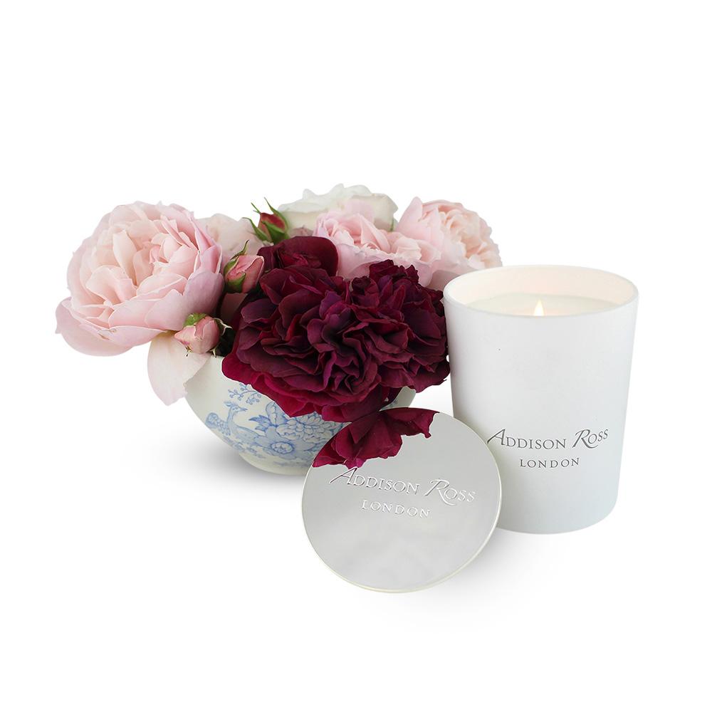 China Blue Scented Candle