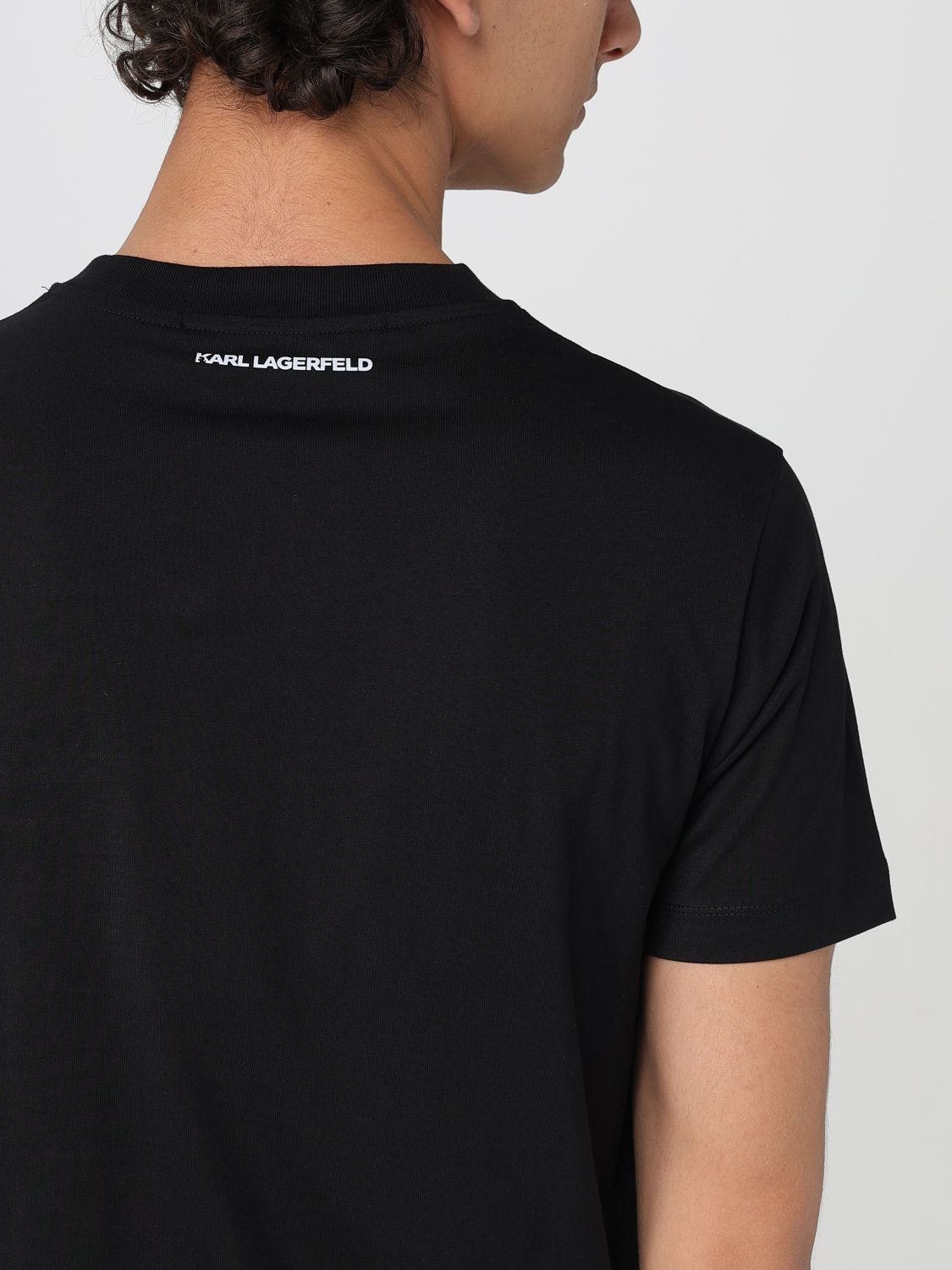 T-Shirt KARL LAGERFELD Men color Black