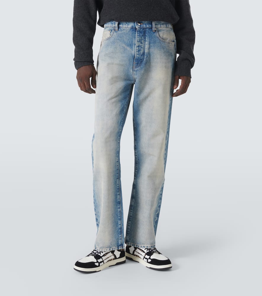 Ma Quad Cuff straight jeans