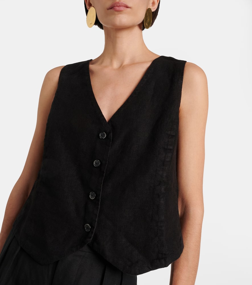 Mylie linen vest