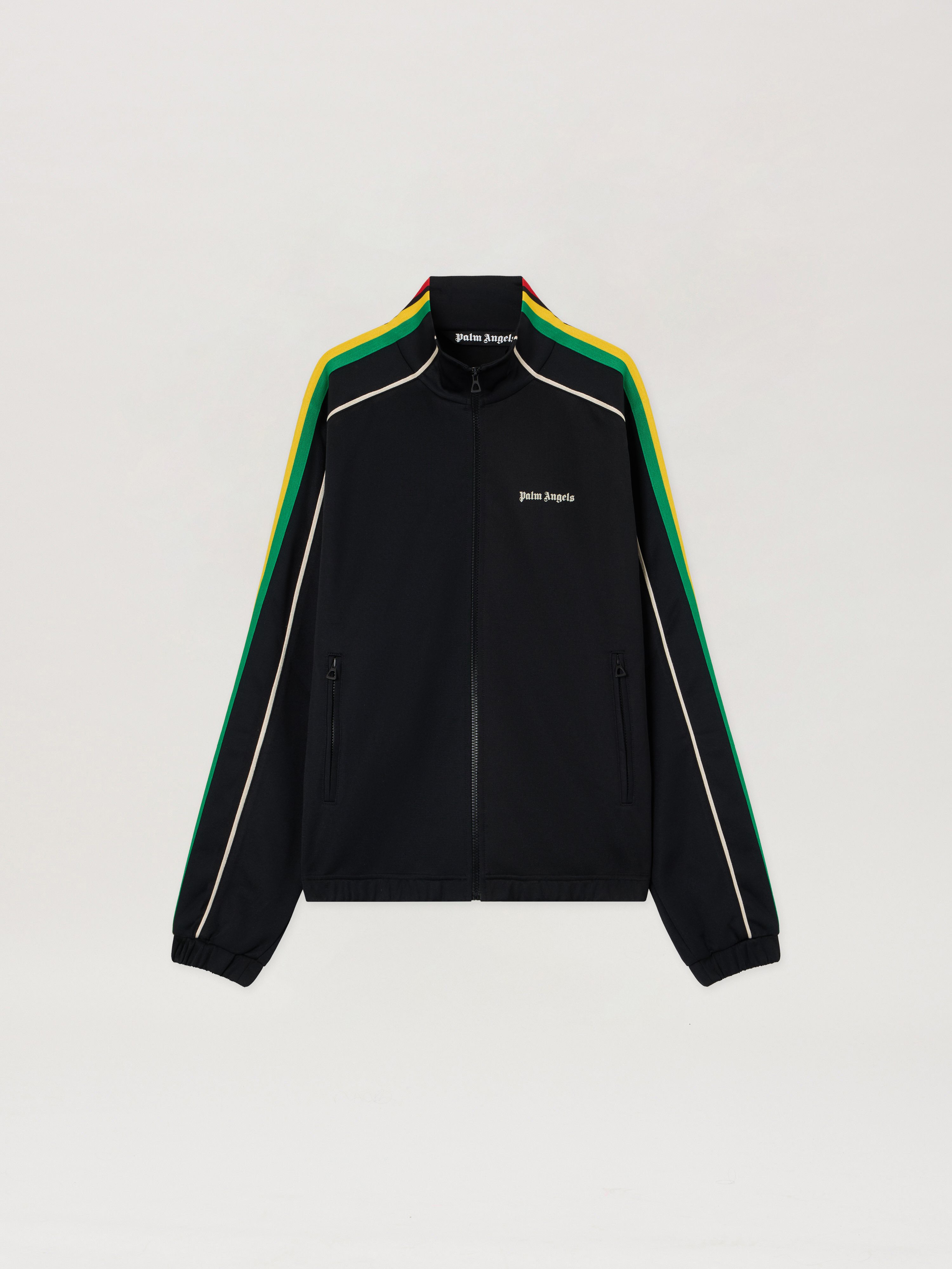 Classic Logo Vintage Track Jacket Man  Black Off White