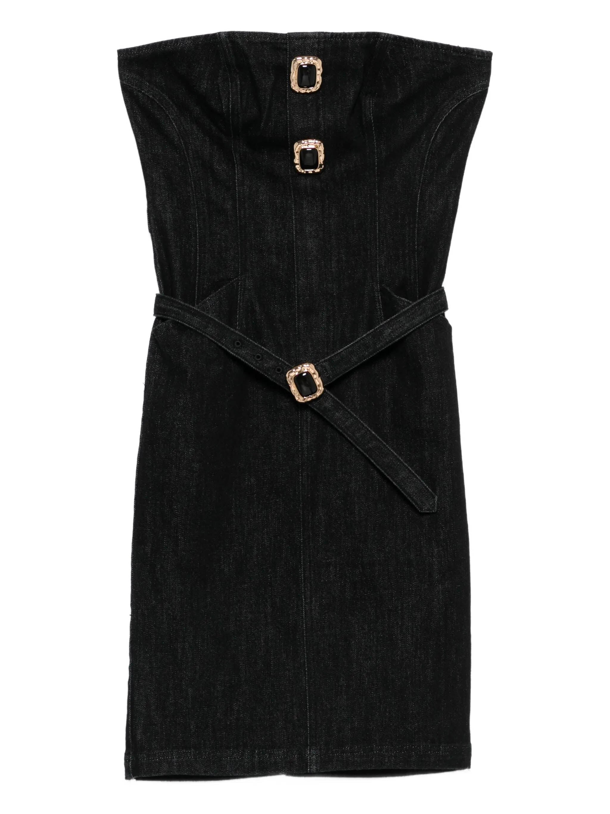Women's Mini Dress with Exposed Zip Closure - Size 6