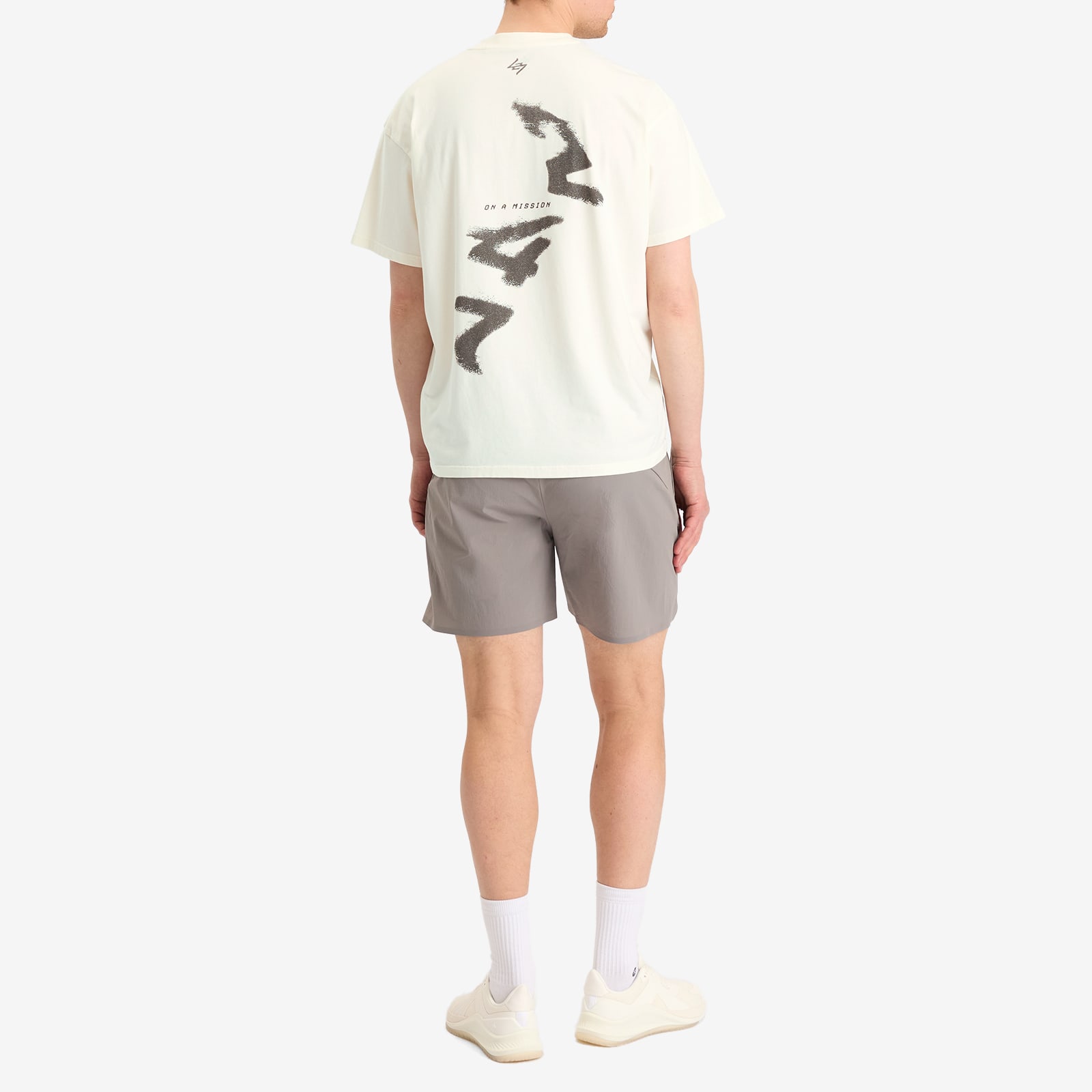Men's 247 Motion Oversized T-Shirt Flat White