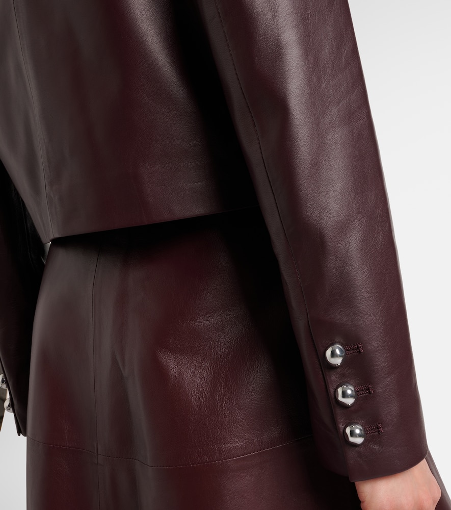 Leather jacket