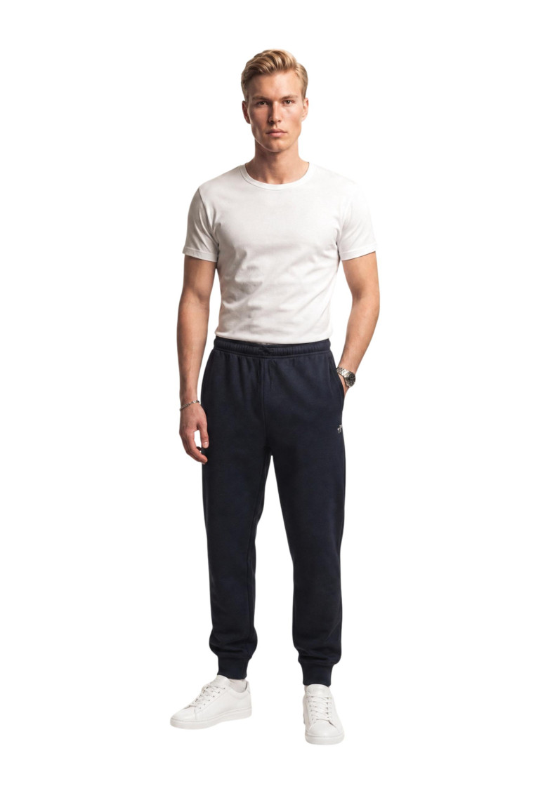 Black Logo Regular Joggers