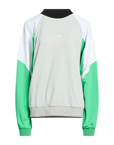 Woman Sweatshirt Light grey Size M Polyamide, Elastane