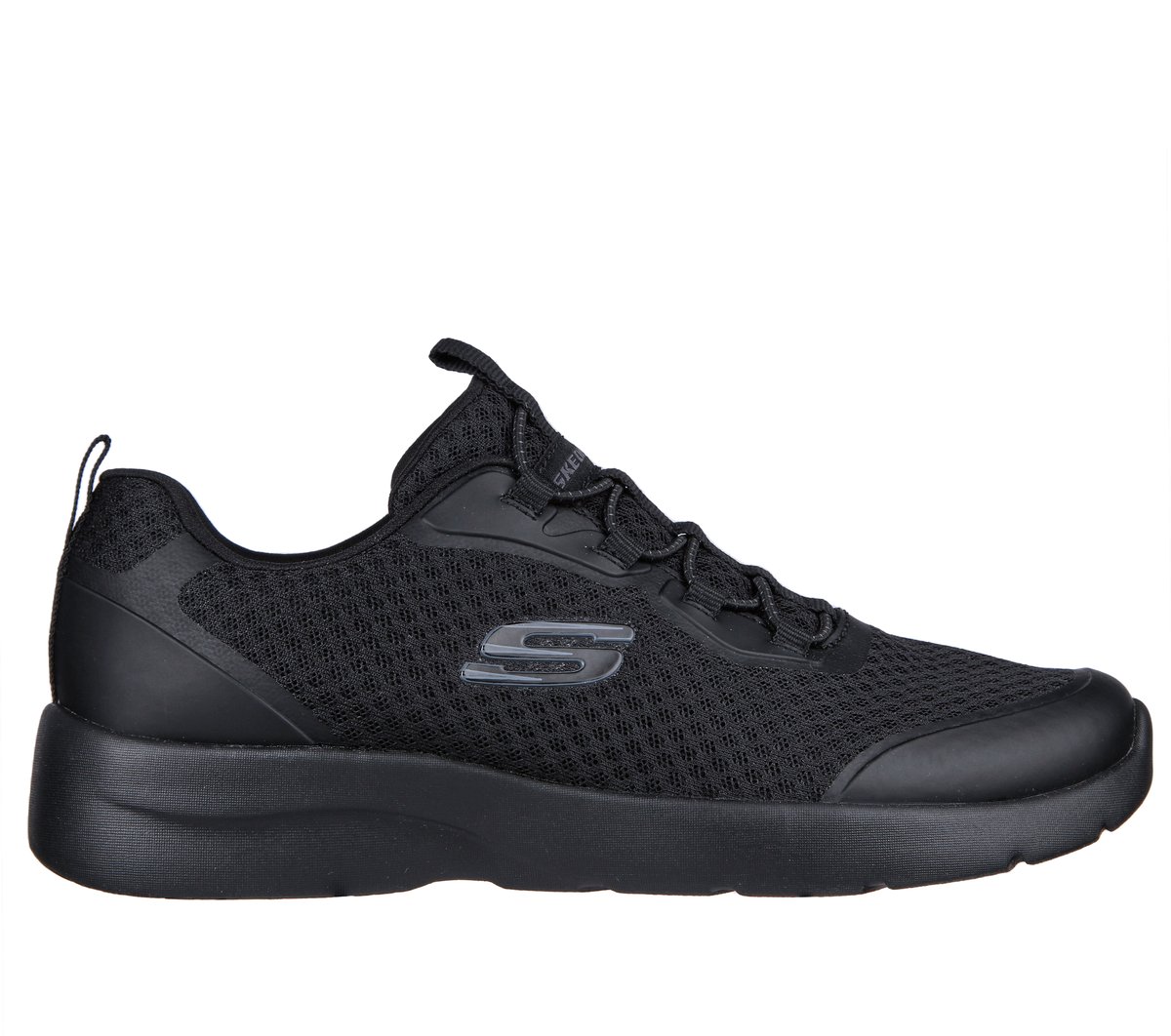 Skechers Women's Dynamight 2.0 - Social Orbit Sneaker in Slate, 5 | Textile/Synthetic, Vegan, Machine Washable