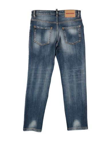 Kid Boy Jeans Blue Size 10 Cotton, Elastane