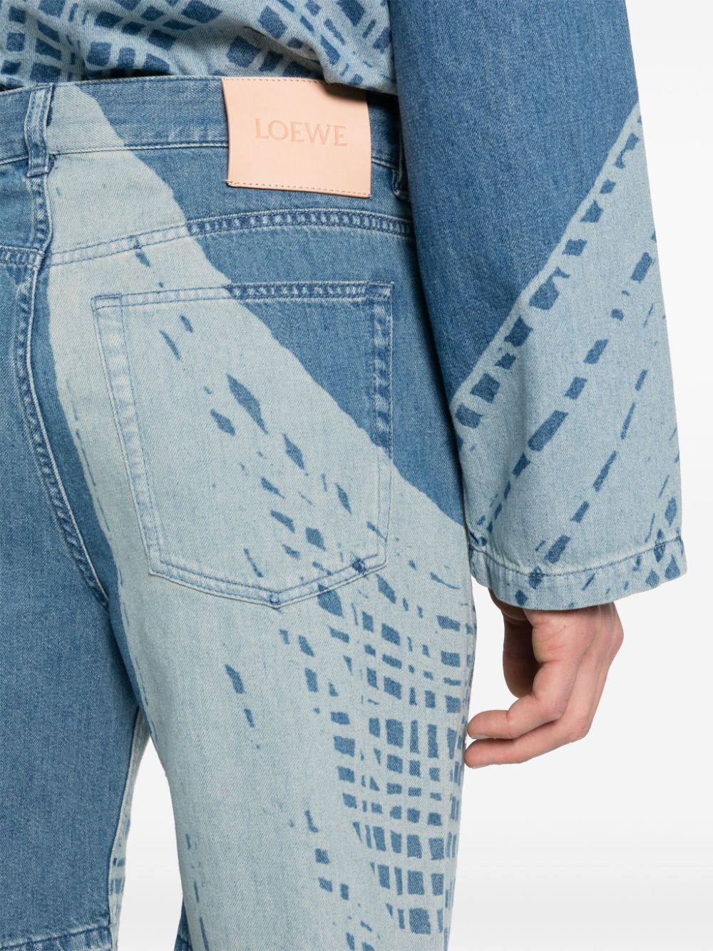 Loewe Paula's Ibiza Denim Shorts