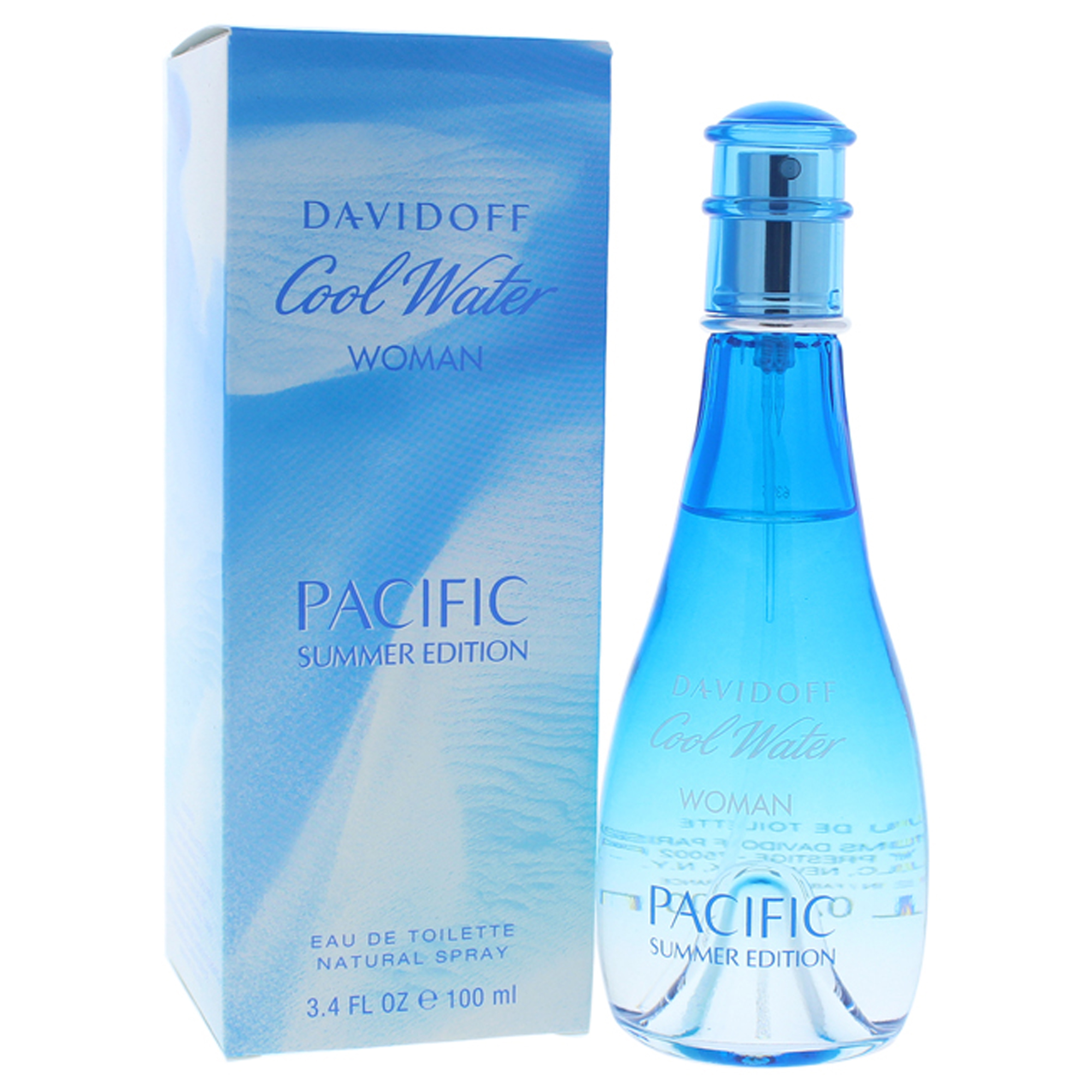 Ladies Cool Water Pacific Summer Edition EDT Spray 3.4 oz Fragrances 3614223114924
