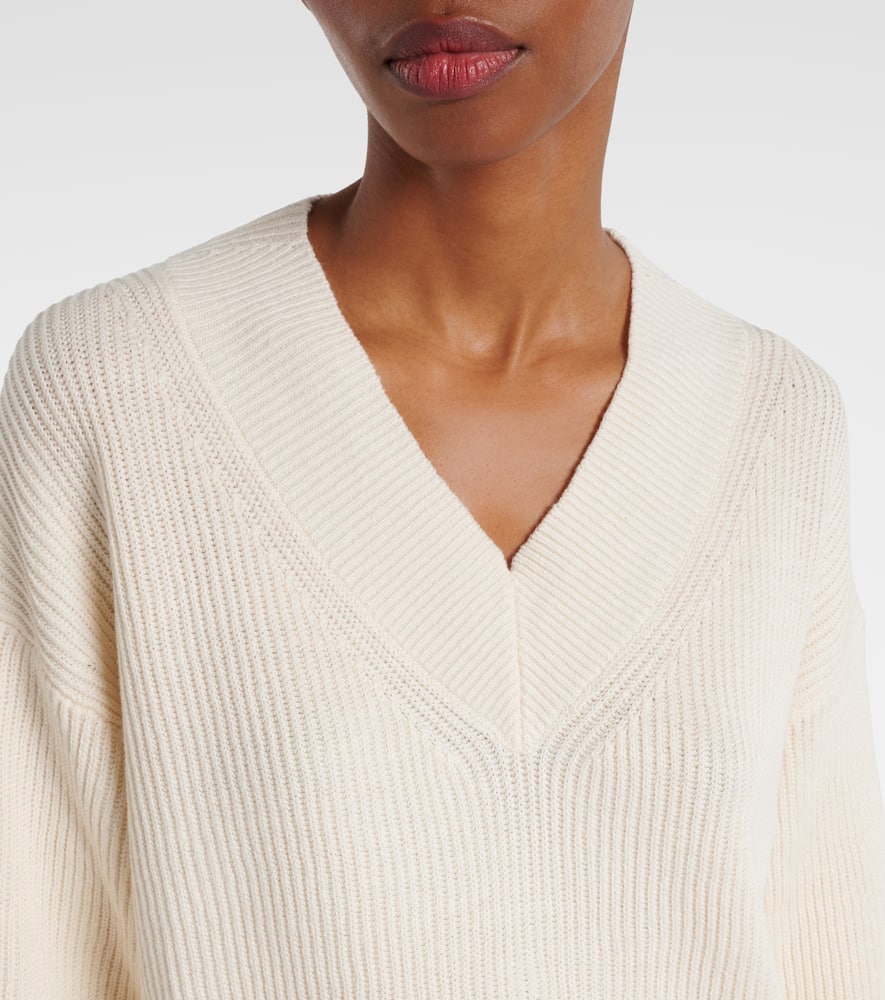 Linen and cotton sweater