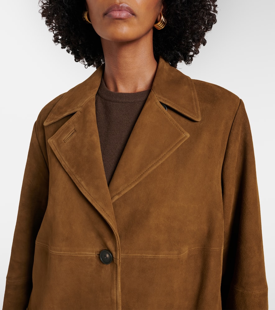 Suede coat