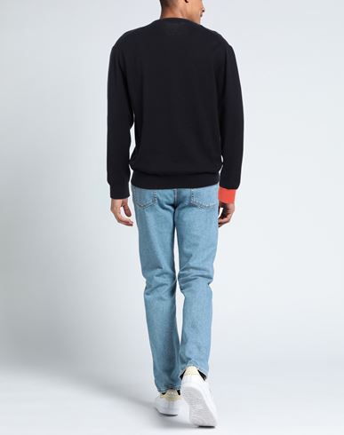 Man Sweater Midnight blue Size 36 Cotton, Cashmere