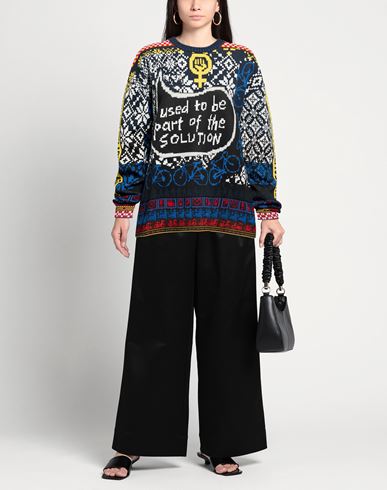 Lisa Anne Auerbach Woman Sweater Black Size M Viscose, Polyester