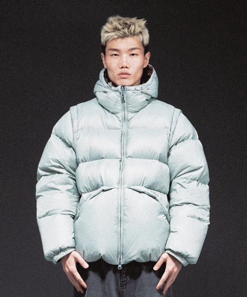 REVERSIBLE PADDED JACKET MINT