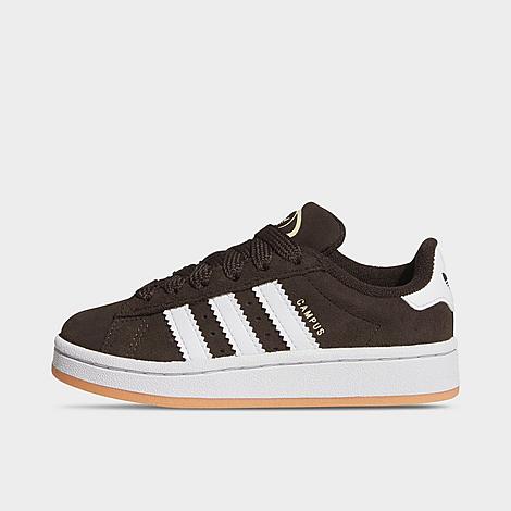 Little Kids Originals Campus 00s Casual Shoes in Aurora Coffee/Cloud White/Gum