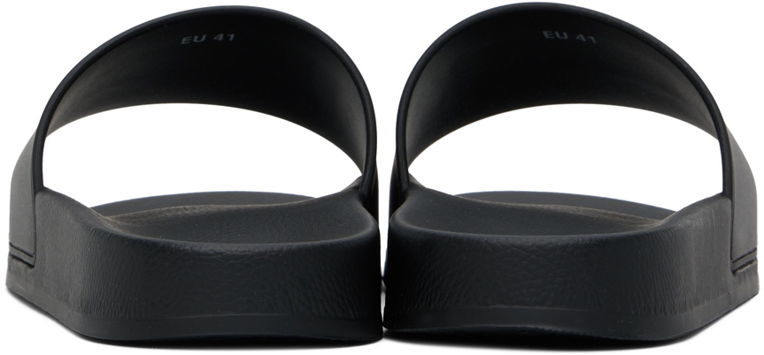 Billionaire Boys Club Black Embossed Slides