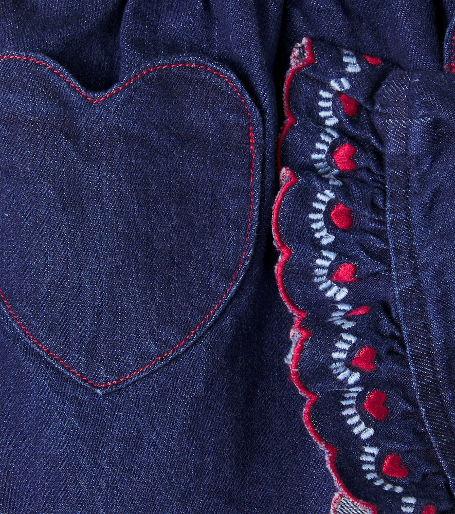 Baby Tessa cotton denim skirt