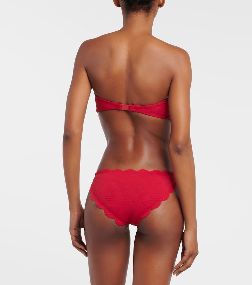 Antibes bandeau bikini top