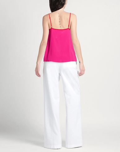Woman Top Magenta Size 2 Acetate, Silk