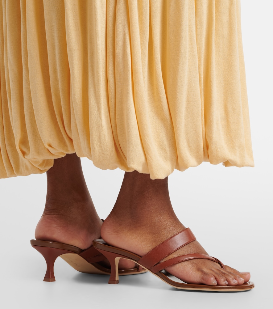 Susa leather thong sandals