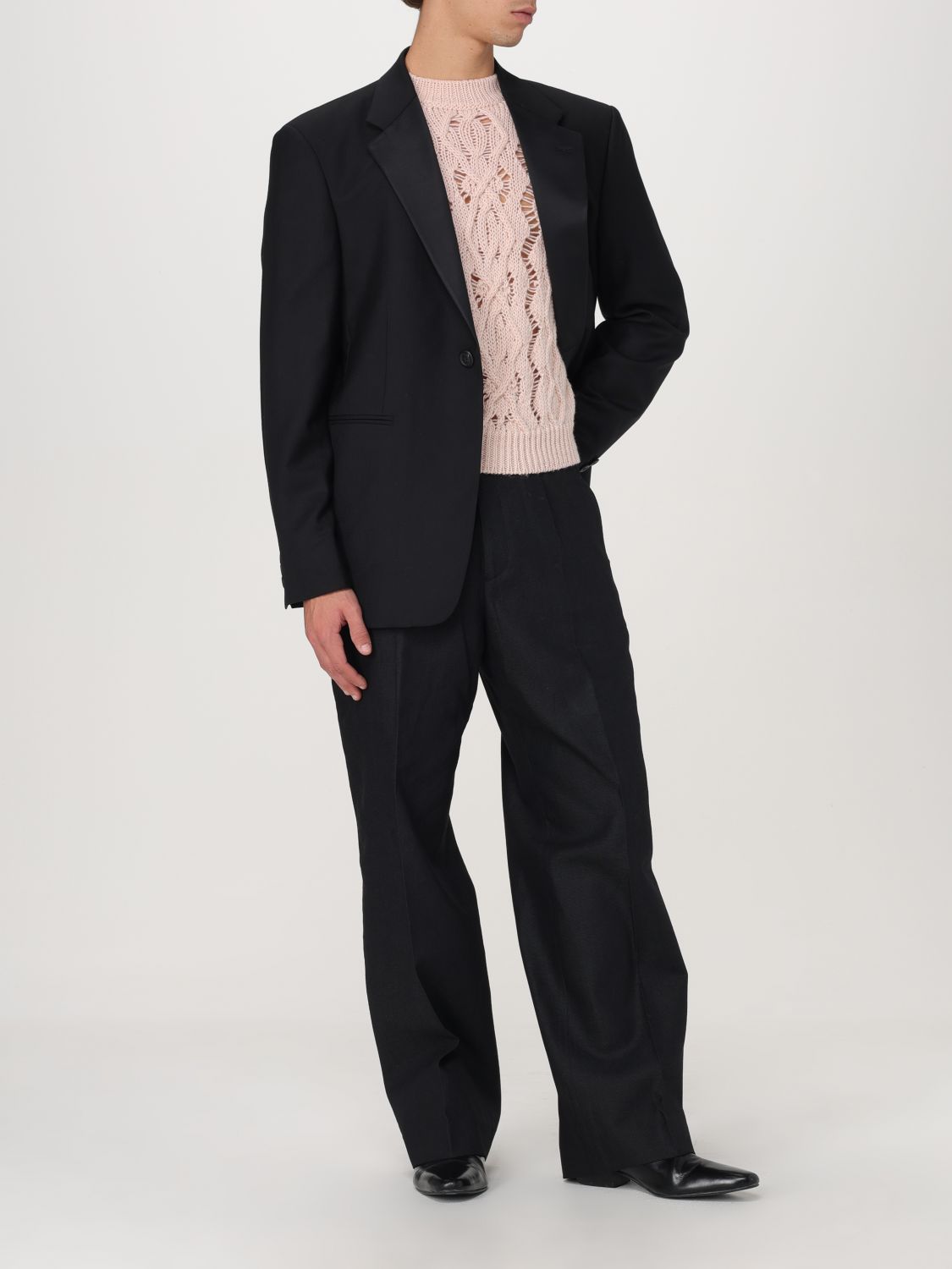 Blazer Men color Black