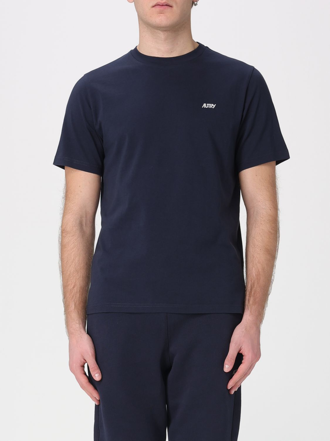 Autry - logo cotton jersey t shirt regular fit