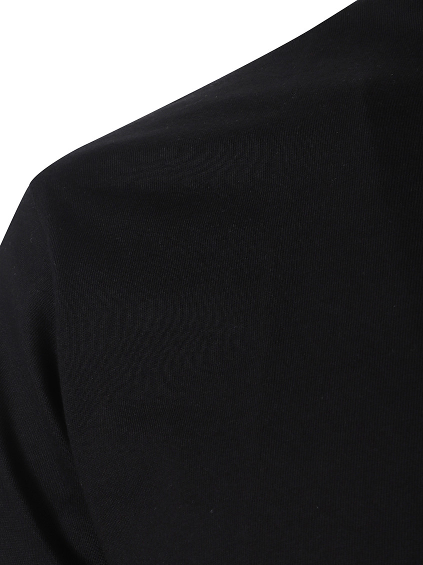 Black Solid T-Shirt