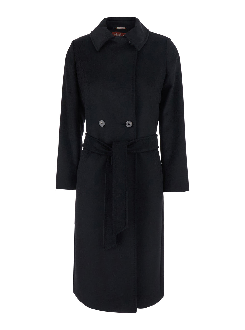 Wool Coat — Black