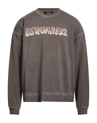 Man Sweatshirt Grey Size M Cotton