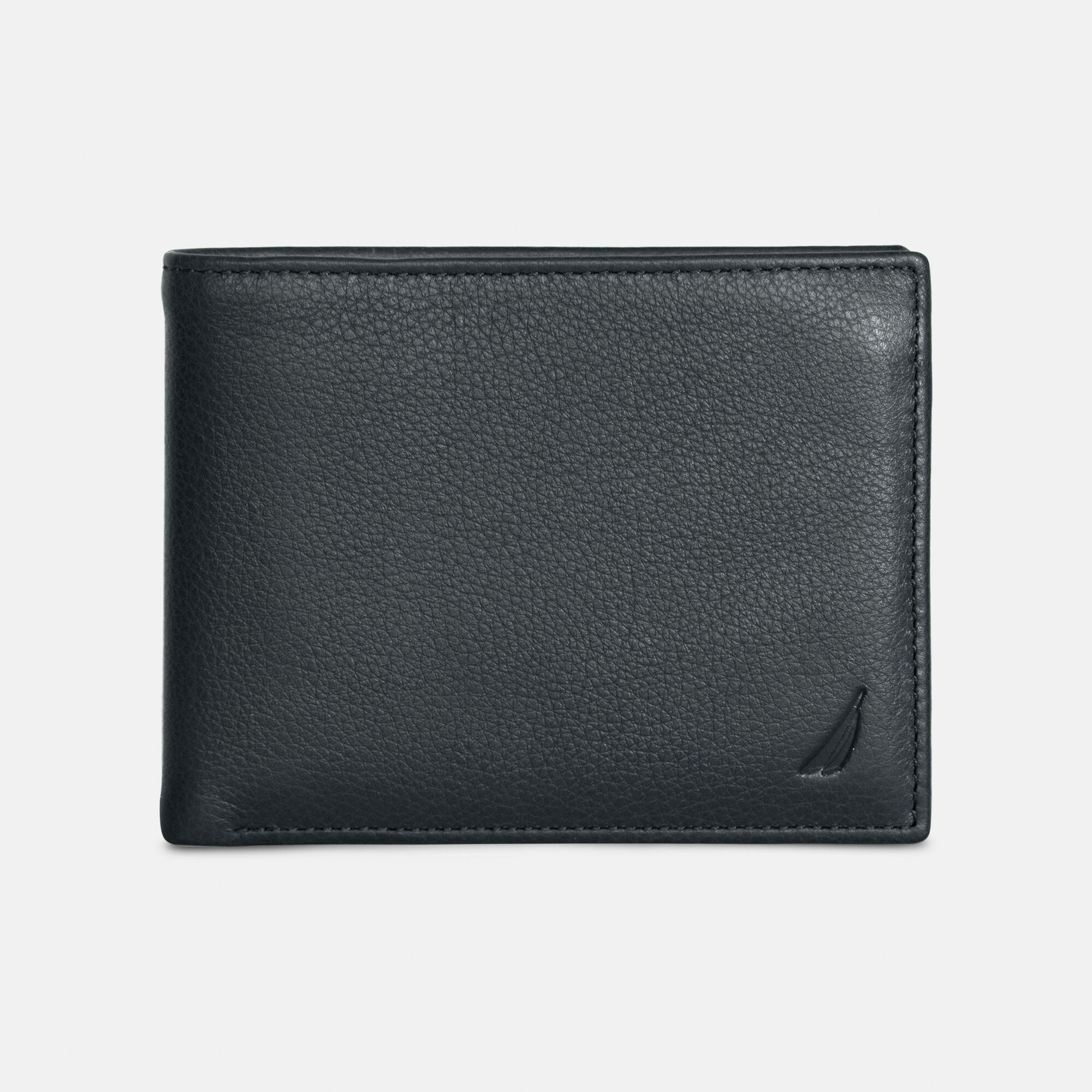 Mens Leather Bifold Passcase Wallet