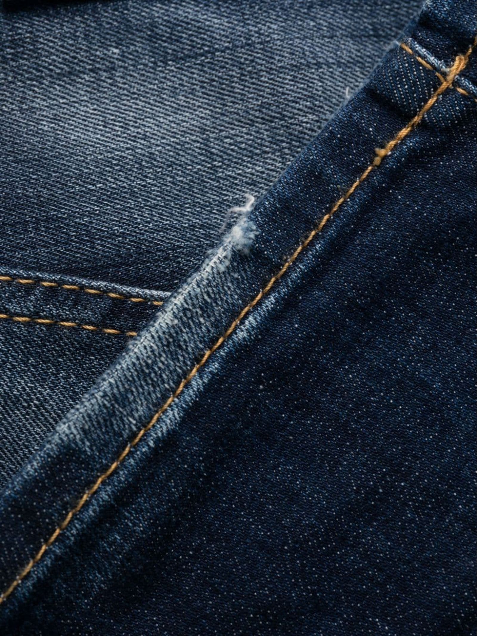 Blue Stretch-Cotton Cool Guy Jeans