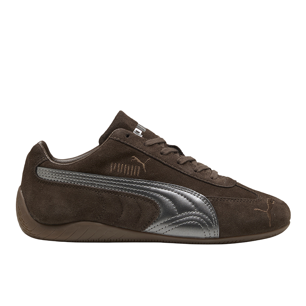 Women's Speedcat Lux Sneaker in Chocolate/Gum
