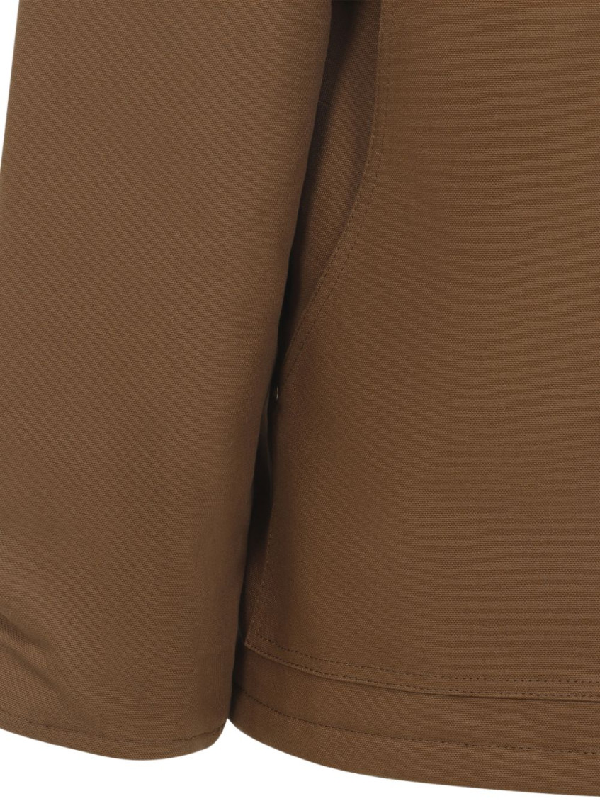 Brown Logo Arctic Coat
