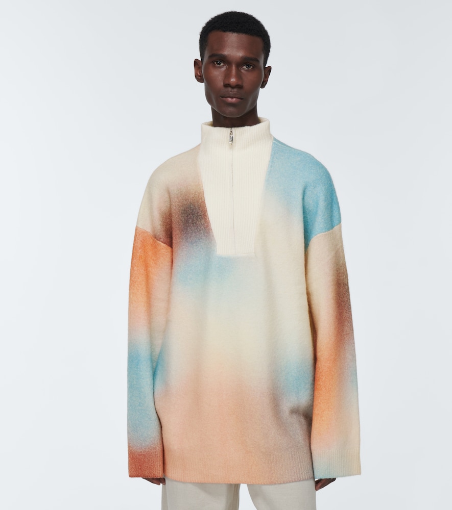 Nanushka Dusco oversized wool-blend sweater