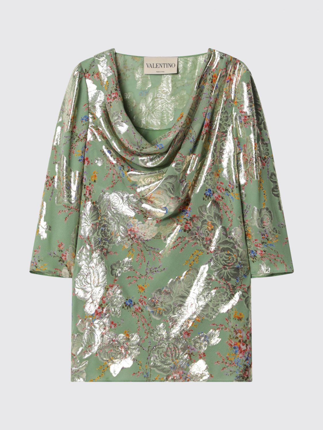 Top Woman color Green