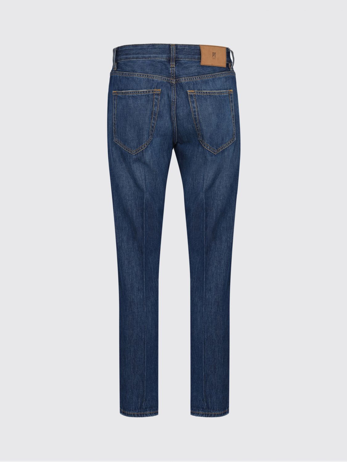 Pants Men color Denim