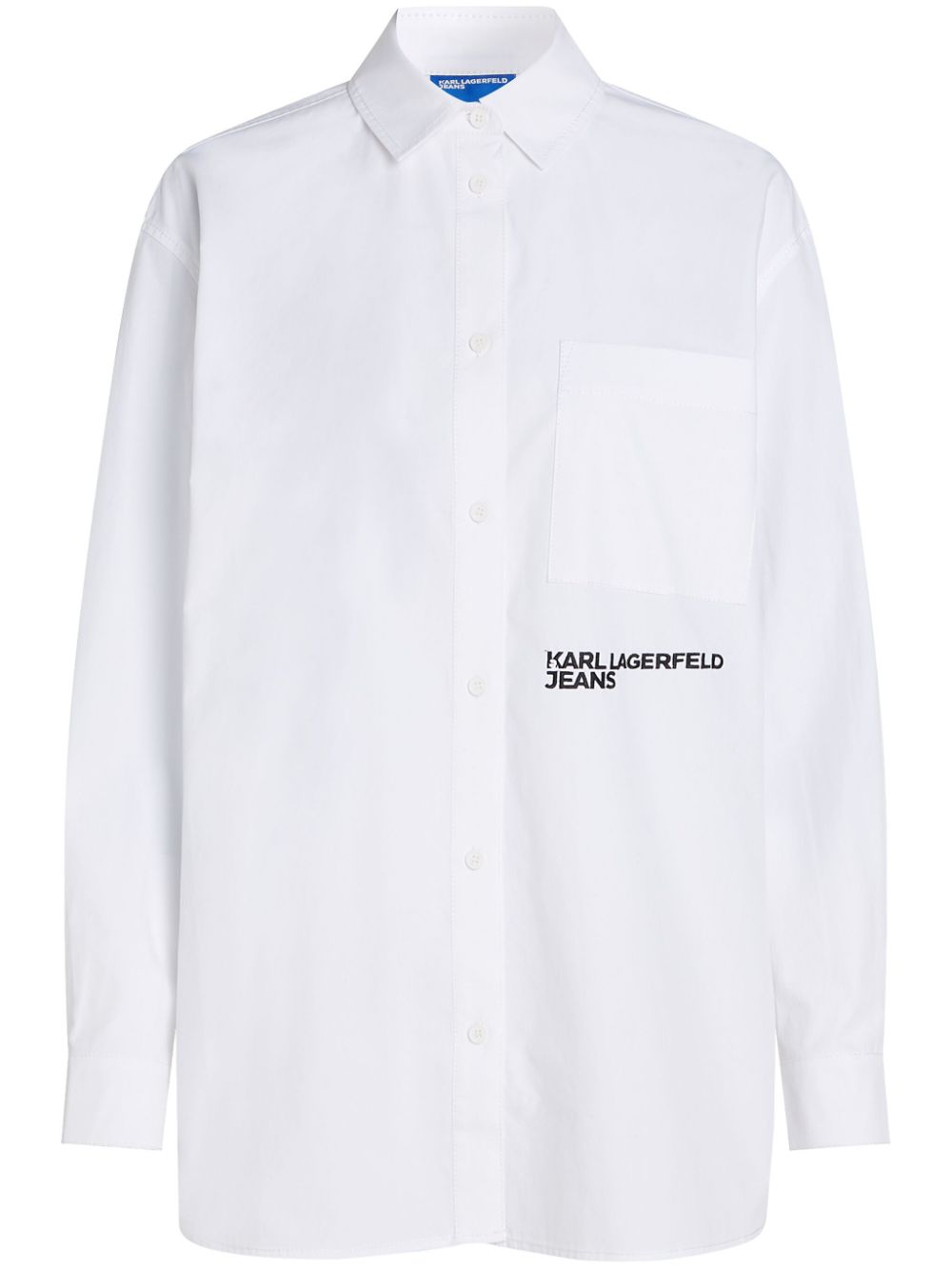 Logo-print shirt - 100