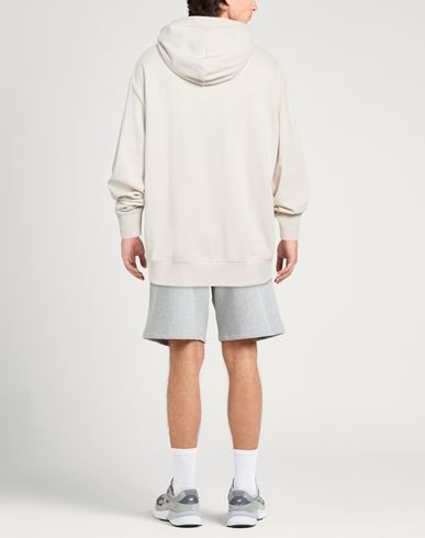Man Sweatshirt Cream Size L Cotton