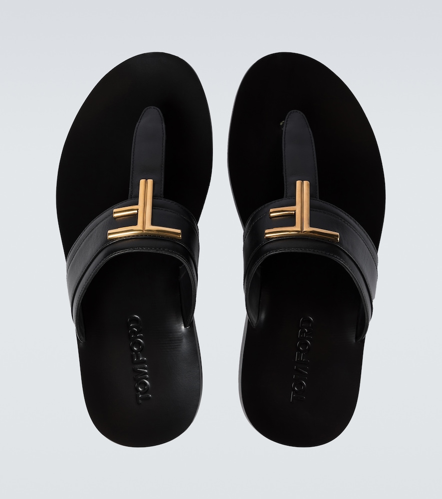 Leather sandals