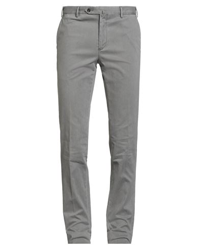 Man Pants Grey Size 28 Cotton, Elastane