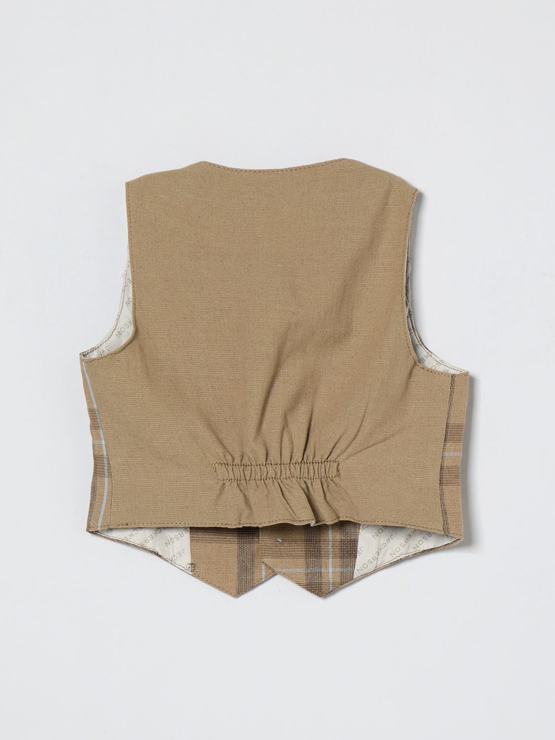 Waistcoat Kids color Brown
