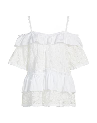 Woman Top White Size XS Cotton