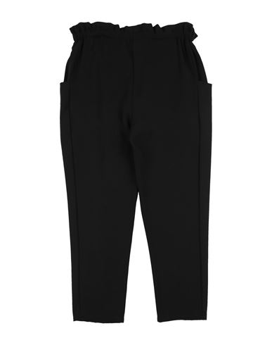 Kid Girl Pants Black Size 12 Polyester, Viscose, Elastane
