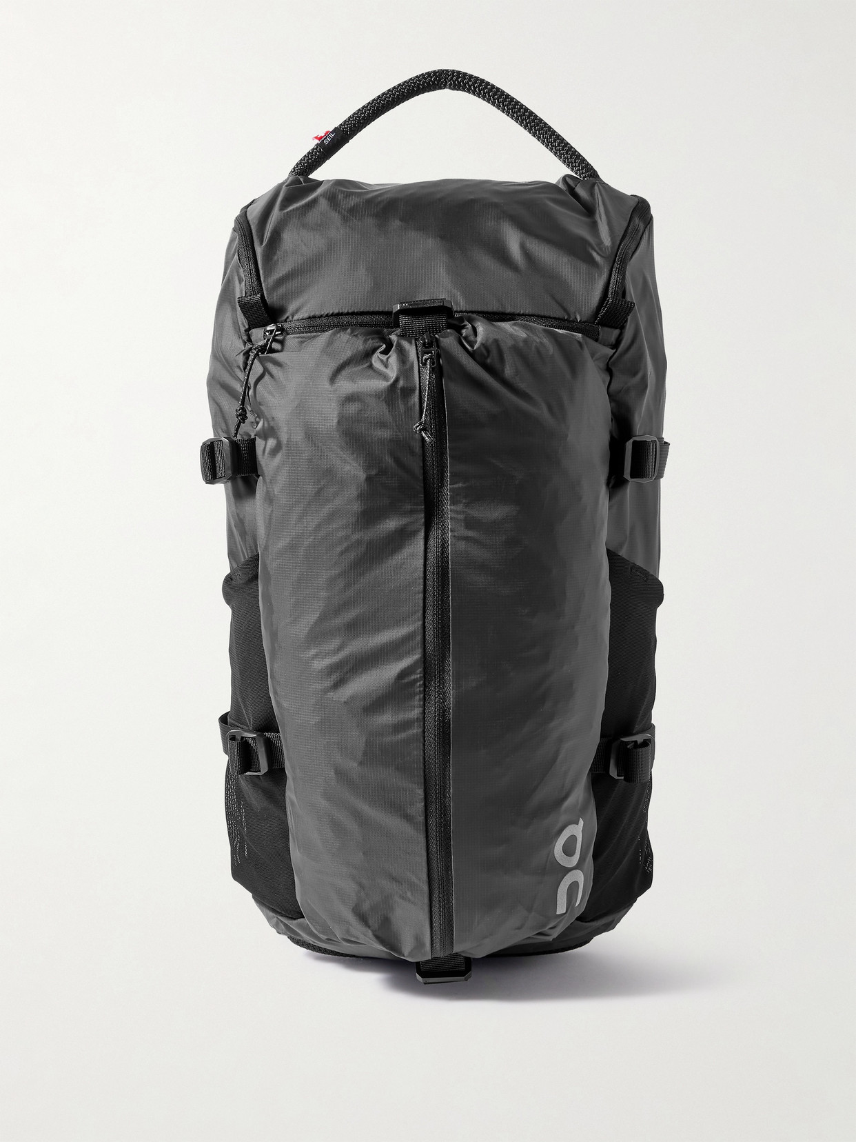Speed Pack Shell-trimmed Ripstop Backpack - Black