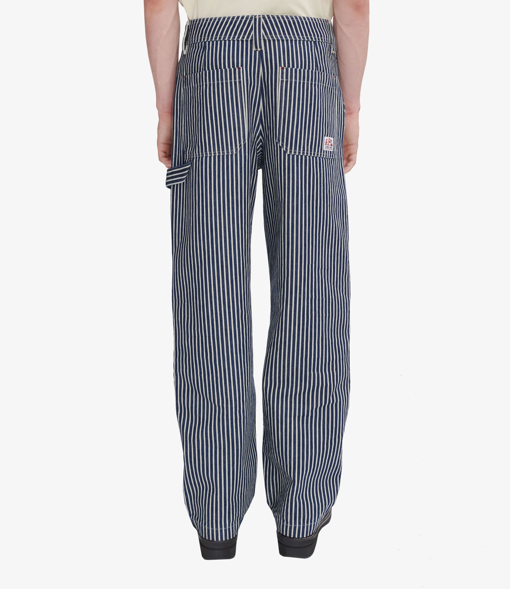 Gustav pants (M) TIC - Blue/white