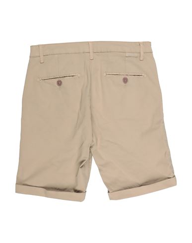 Kid Boy Shorts & Bermuda Shorts Beige Size 16 Cotton, Elastane
