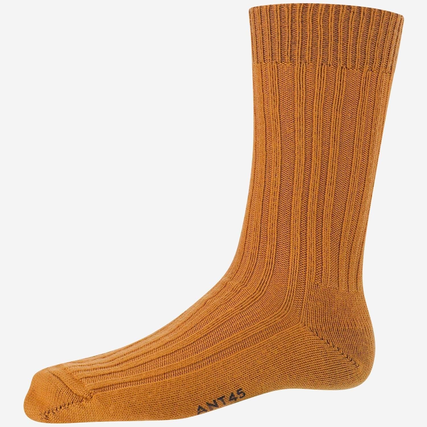 Virginia Cashwool Socks — Taupe