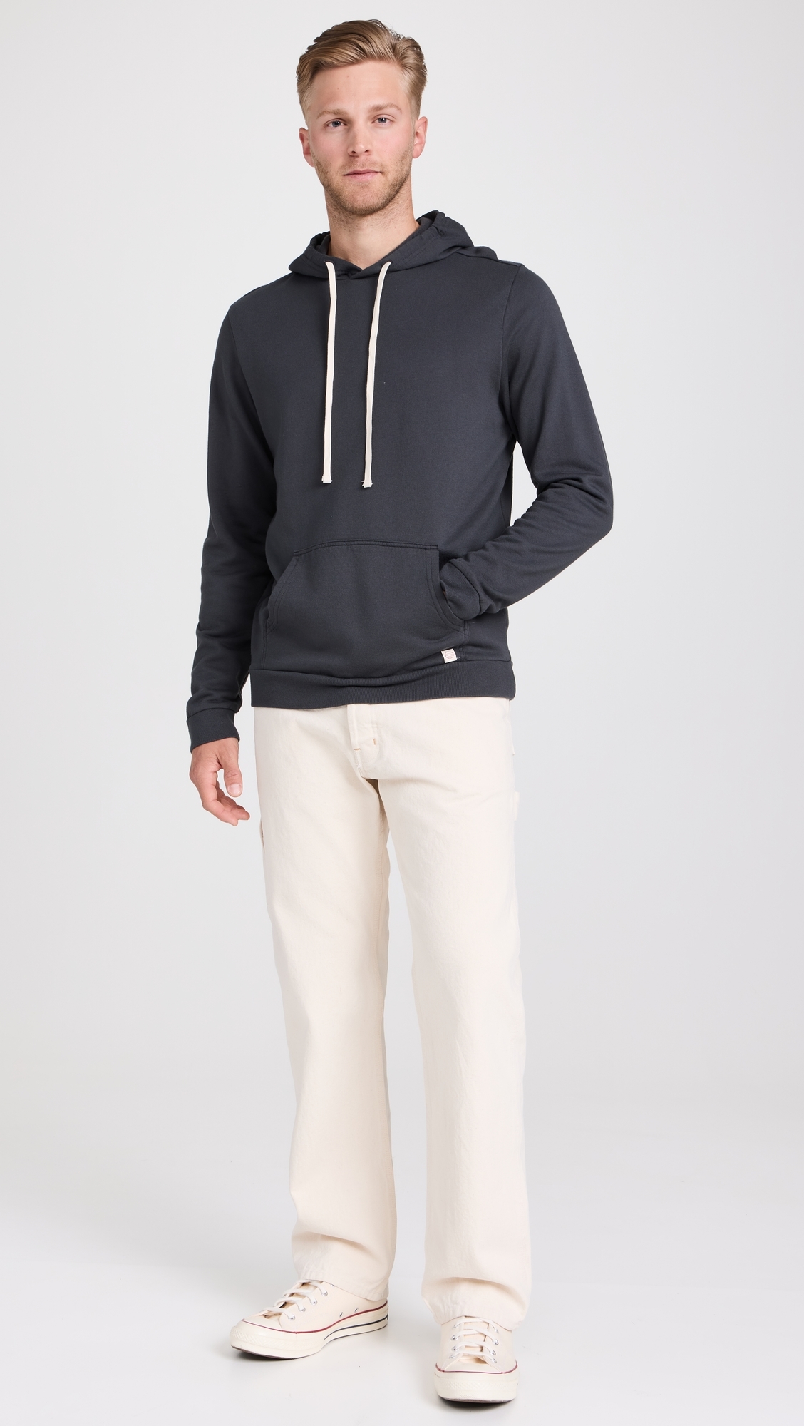 Pullover Hoodie Asphalt Grey