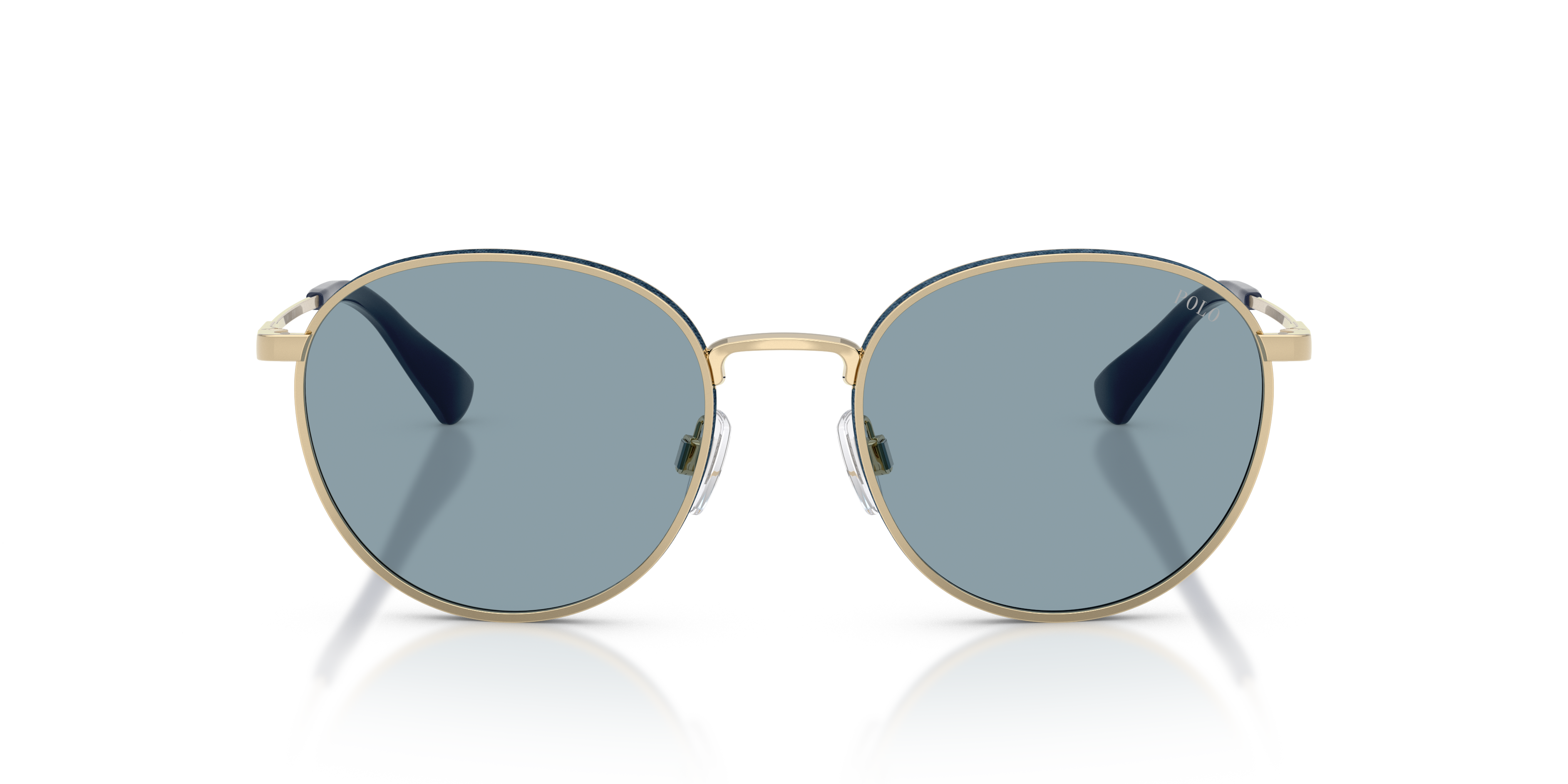 Polo Ralph Lauren Hombre Polo Ralph Lauren PH3163 928672 Gafas de sol Metal Oro Azul Pantos Norma